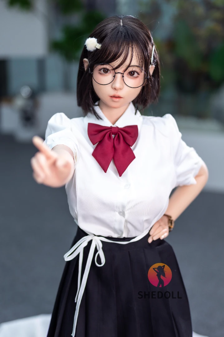 Shedoll 148cm Sandy - Petite Asian Silicone Sex Doll with Movable Eyes